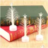 Christmas Decorations Color Changing Light Party Tree Led Lamp Home Year Gift Colorf Fiber Optic Drop Delivery Garden Festive Supplie Dhprh