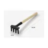 Spade Shovel 3pcs/conjunto Infantil Mini Plant Garden Garden Hand Wood Tool Kit Rake for Gardener Drop Drip Home Tools DHTPR
