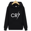 Męskie bluzy bluzy Cristiano Ronaldo Hoodie Cr7 Print Streetwear Football Star Men Men Women Fashion Tops Pullovers 230113