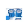 Hot Cold Therapy New Ice Cube Maker Genie Les outils de cuisine révolutionnaires peu encombrants Irlde Tubs Drop Delivery Health Beauty Care Dhafi