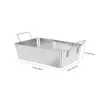 Placas Buckets de lata de metal Tub Party Party Gelo