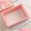 Gift Wrap 19Cmx13Cmx5Cm Large Size Clothing/Underwear/Socks Packaging Kraft Paper Box Clothes Packing Lz0977 Drop Delivery Home Gard Dhchj