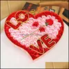 Dekoracja imprezy Walentynkowe Prezenty Mydło Flower Love Rose Wedding Days