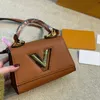 Designerskie damskie torby na ramię elegancka lady skórzana torba crossbody Women klasyczny wzór torebki stylowe ramię noce217s