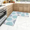 Pauwer 2pcs Anti Müdigkeit Küchenteppich Set Nicht gepolstert Küchenmatten