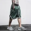 Running Shorts Męski hip -hopowy streetwear męski siłownia fitness krótkie spodnie Joggers Sportswear Bottoms kulturystyka mężczyzn homme