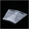 Storage Bags Drinking Juice Plastic Bag Beverage Frosted With Handle Soup Liquid Kitchen Zing No St Wholesale Lx2899 Drop Delivery H Dhw4J