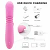 Anal Toys G Spot Vibromasseur Lapin Avec Chauffage Poussée Sucer Clitoridien Gode Vibrateurs Stimulateur Double Moteur Étanche Adult Sex 230113