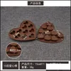 Bakvormen Mods Love Sile Chocolade Schimmel Ijsbakje Mod Biscuits Cake Donut Mallen Keuken Gereedschap Voor Drop Delivery Home Gard Oti8I