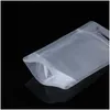 Storage Bags Drinking Juice Plastic Bag Beverage Frosted With Handle Soup Liquid Kitchen Zing No St Wholesale Lx2899 Drop Delivery H Dhw4J