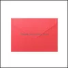 Geschenkwikkeling Vintage Westelijke Envelops Blank Paper Wallet For Wedding Uitnodiging Po Storage Pouch RRB14587 Drop Delivery Home Garden Fe Otsch