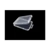 Caixa de ferramentas Caixas de caixa de caixa de caixa pequena de prote￧￣o Caixas de mem￳ria de pl￡stico de pl￡stico armazenamento transparente f￡cil de transportar reutiliza￧￣o pr￡tica entrega de queda ho dhlhj