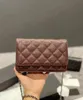 مصمم حقيبة أزياء المرأة Crossbody حقائب الكتف رفرف المحافظ السوداء السيدات الفاخرة السيدات رسول حمل