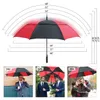 OnCourse Umbrella Big Large for Business Men Golf Double Canopy Windproof 23 Person 230113