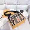 Роскошная дизайнер TB Stripe Camera Sagcer Cafficor Caffice Crossbody Sudbag Ретро -плечевые сумки мода мода Нейлоновый холст и кожаные женские мужские сцепления.