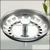 Afvoeren 79.M roestvrijstalen aanrecht Accessoires SHARTORING STrainer Stop afval PLUK FILTER WATERBUIK Vegetable Basin Cap Plugs DHVG1