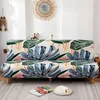 Stol täcker blommönster bäddsoffa bäddsäck armlöst fällbara slipcover futon för hem enkelt set vardagsrumsmöbler