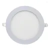 Luzes de teto LED DowNlights 6W 12W Lâmpada embutida quente natural frio e resfriado superfrondo unidades de painel incorporadas