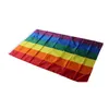 لافتة أعلام قوس قزح 3x5ft 90x150cm مثلي الجنس مثليه Polyester Colorf Peace LGBT Drop Drop