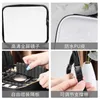 Cosmetic Bags Cases Full Screen Mirror Cosmetic Bag Women s Portable Case Large Capacity Skin Care Products Storage Korean 230113