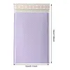 Principal de presente 10pcs Bubble Mailers roxo poliéster Mailer self Seal envelopes acolchoados envelope envelope de embalagem para livro