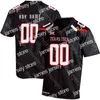 كرة القدم Jerseys Custom Texas Tech TTU Football Jersey NCAA Wesley High Tony Jones Eli Howard Erik Ezukanma R.J. تيرنر ت. فاشر بروكس كرابتري