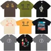 Camisetas para hombre High Street Estilo vintage Pareja Unisex Manga corta Camisetas de tendencia joven Estampado de algodón Cuello redondo Hombres Diseñador Calidad Camiseta retro Streetwear Camiseta de verano