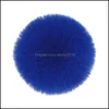 Andra modetillbeh￶r 8cm faux kanin p￤ls boll pom poms fluffy pompom diy f￶r kvinnor barn vinter hattar skomor m￶ssa stickade m￶ssa dhmas