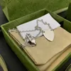 Tasarımcı Kolye Kalp Kolye Erkek Zincirleri Modaya Modaya Modeli Moda Lüks Mücevherat Özel Kolye Kadın Zarif Altın Gümüş Renk Koletleri