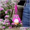 Packing Bottles 30Ml Cute Creative Cartoon Animal Shaped Bath Sile Portable Hand Soap Sanitizer Holder With Empty Bottle Drop Delive Dh9Kv