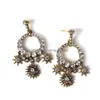 Dangle Chandelier Fashion Jewelry Retro Baroque Earrings Diamond Rhinstone Star Stud Drop Drop Drop