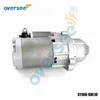 Oversee Parts CW 9T 12V/1.4KW 31100-98L10 Starter Motor For 4T Suzuki DF150 175 200 250HP V6