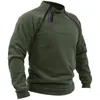 Sweats à capuche pour hommes Sweatshirts US SWAT tactique en plein air polaire veste vêtements de chasse chaud pull à fermeture éclair homme coupe-vent manteau thermique randonnée pull 230113