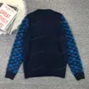 Xinxinbuy Men Designer Hoodie Sweatshirt Paris Jacquard Letters Sleeve Brodery Women Black White Blue M-2XL