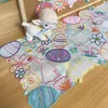 Mesa guardanapo dentro de estilo feminino toalha de mesa de páscoa Placemat Domer Decor Decor Flag Tapet