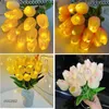 Strings 10/15 LED Simulation Tulpen Fairy Light Battery Tulp Flower Home Vaas Filler Branch voor kerstfeestdecoratie