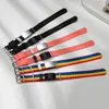 Link armbanden ketting gepersonaliseerde kwaliteit alarm id armband met verstelbare lichtgewicht nylon band polsbandje - gratis