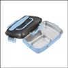 Lunchboxen tassen doos voor kindervoedselcontainers Microwavable Bento snack roestvrijstalen school waterdichte opbergdozen rra12747 drop ot9yc