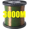 Braid Line 3000m Invisible Fishing Speckle Carp Fluorocarbon Super sterke gevlekte zinken Nylon Fly Pesca 230113