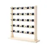 Jewelry Pouches Earrings Display Stand Organizer Holder Removable Hooks Storage For Home