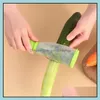 Fruit Vegetable Tools Mtifunctional Storage Type Peeling Knife With Tube Peeler Apple Supplies Household Drop Delivery Home Garden Otrpx