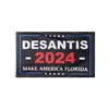 バナーフラグ Desantis フラグ大統領選挙家庭菜園の装飾ポリエステルドロップ配信お祝いパーティー用品 Dhhlz