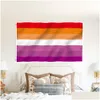 Flagi banerowe DHS geja 90x150cm Rainbow Things Duma biseksualna lesbijka paniejka LGBT Drop dostawa domowy ogród festiv dhoyp