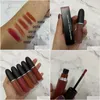 Губная помада Марка M Блеск для губ Пудра Kiss Liquid Lipcolor 5 мл 5 матовых цветов Прямая доставка Здоровье Красота Макияж губ Dh9Sm