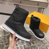 Luxury Designer Polar Flat Half Boots Ankle Snow Slip on Outdoor Boot Snowboard Skiing Booties Platform Sole 1A85QD Martin Winter Sneakers With Original Box