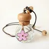 Interior Decorations Lcyonger Air Freshener For Essential Oils Auto Ornament Perfume Empty Hanging Bottle