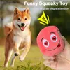 Dog Toys Chews Supplies Squeaky Ball Pet Play Squeakers Chewing Fetch Bright s Puppy Interactive Cat 230113