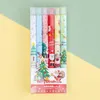 Stylo Gel utile Nice Grip confortable Festive Xmas Cartoon Cute Press Writing Smooth