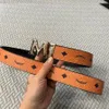 Cinturón de diseñador para mujer Cinturones de cuero genuino para hombre Ancho 3.5 cm Cinturones clásicos unisex 4 colores