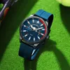 Wristwatches Curren Fashion Men يشاهدون أفضل العلامة التجارية الفاخرة الرياضية المائية الساعات الساعات السيليكون التلقائي تاريخ العسكرية 230113